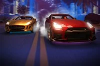 Bli bästa dragracing-föraren i detta fartfyllda spel