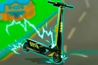 Hoppa på din skoter i årets mest actionfyllda E-Scooter-spel