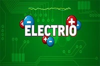I det här spelet ska du ordna elektriska partiklar