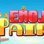 Texten EMOJI PAIRS visas i stora färgglada bokstäver med emojis runt omkring