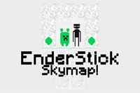 Ender Stickman måste överleva i den vita skogen full av faror
