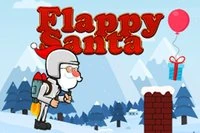 Hjälp Flappy Santa leverera alla sina klappar och vinn poäng