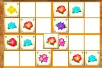 Lös blomster-sudoku-pussel