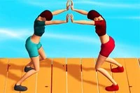 Samla och stapla så mycket mat som möjligt och håll dig nära din partner