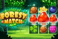 Forest Match är ett färgglatt match 3-spel för unga och gamla