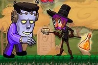 Frankenstein behöver din hjälp att rädda sin flickvän från ondskans makter!