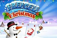 Klassiskt Freecell Solitaire-spel för julen
