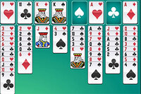 Freecell-spel, varje nivå svårare