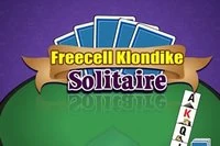 Klondike-patiens med 4 fria celler