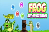 I detta spel ska grodan matcha bollar med samma färg