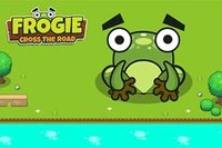 Frogie Cross the Road är ett roligt spel där du ska korsa vägar, floder och