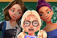 Hjälp en blyg elev bli populär i From Nerd to School Popular