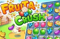 Ett fruktigt match3-spel väntar i Fruita Crush