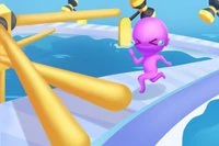 Roliga Race 3D är ett populärt spel där du tävlar mot andra figurer