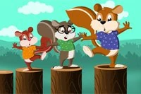 Roligt med ekorrar är ett fantastiskt spel för att testa dina färdigheter