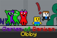 Obby måste överleva Banban-monsternas trädgård