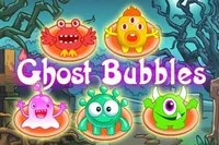 Ta bort alla spöken i detta halloween bubbelspel