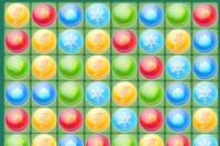 Roligt match 3-spel med goblins