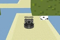 Redo för att klara nivåerna i blockvärlden med en legendarisk supersnabb bil?