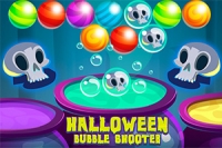 Roligt Bubble Shooter-spel för Halloween