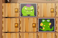 Matcha spökkort i Halloween Monsters memoryspel!