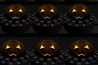 Minnesspel med Halloween-tema