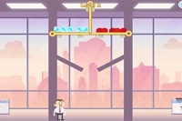 Välkommen till Happy Boss Pull Pin, ett fängslande fysikpusselspel!