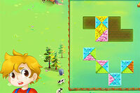 Happy Farm erbjuder kluriga logiska uppgifter på fälten i detta online-spel
