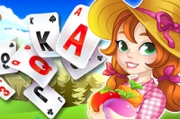 Lyckliga Farm Solitaire är ett fantastiskt spel med fina bilder och en