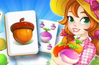 I detta vackra spel samlar du frukt och grönsaker från din trädgård