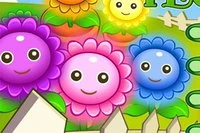 Ta bort blommor genom att matcha 3 eller fler av samma