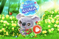 Ta hand om en fluffig koala i detta söta djurspel!