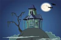 Haunted House Hidden Ghost är ett gratis online spel med färdighet och gömda