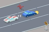 Stickman Rush-hjälte kräver grymma körkunskaper