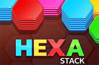 Hexa Stack är ett nytt hexagonpussel med avkopplande spel och smart strategi
