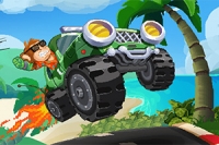 Underbart racingspel där du tävlar i roliga terränglopp