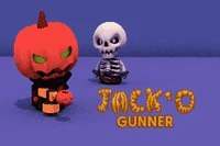 Jack-O Gunner är ett enkelt action- och överlevnadsspel med Halloween-tema