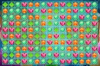 Match 3-spel med Blitz-element