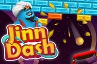 Rid på andens flygande matta och bryt blocken i Jinn Dash!