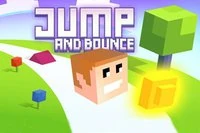 Hoppa till seger i ett roligt spel med hopp och rasande plattformar.