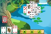 Pyramid Solitaire i djungeln