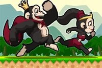 Gå med i de två aporna Kiba och Kumba i denna snabba endless runner!