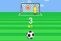 Kick Master är ett roligt och enkelt fotbollsspel med straffsparkar