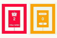 Tryck för att svänga, undvik banans kanter