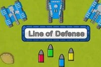 Line of Defense är ett roligt försvarsspel mot anfallande fiendetankar