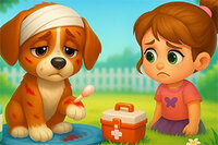 RĂ€dda och ta hand om en vilsekommen valp!