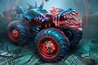 Bygg en eld-sprutande monstertruck och utmana de andra klanerna!