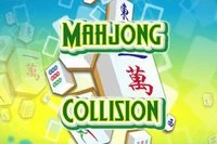 Krocka en mahjong-bricka med en annan likadan mahjong-bricka