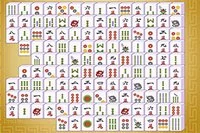 Hitta par av Mahjong-brickor och försök samla så många poäng som möjligt