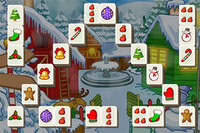 Kom i julstämning med detta Mahjong-spel